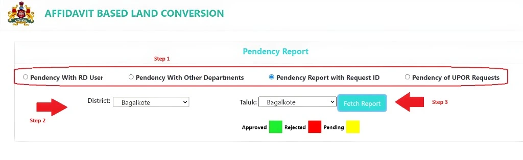 How to Check Affidavit-Based Land Conversion Status in Karnataka 