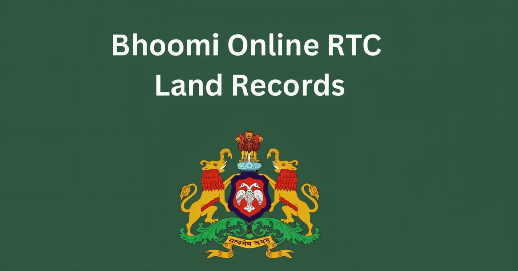 Bhoomi Online RTC 